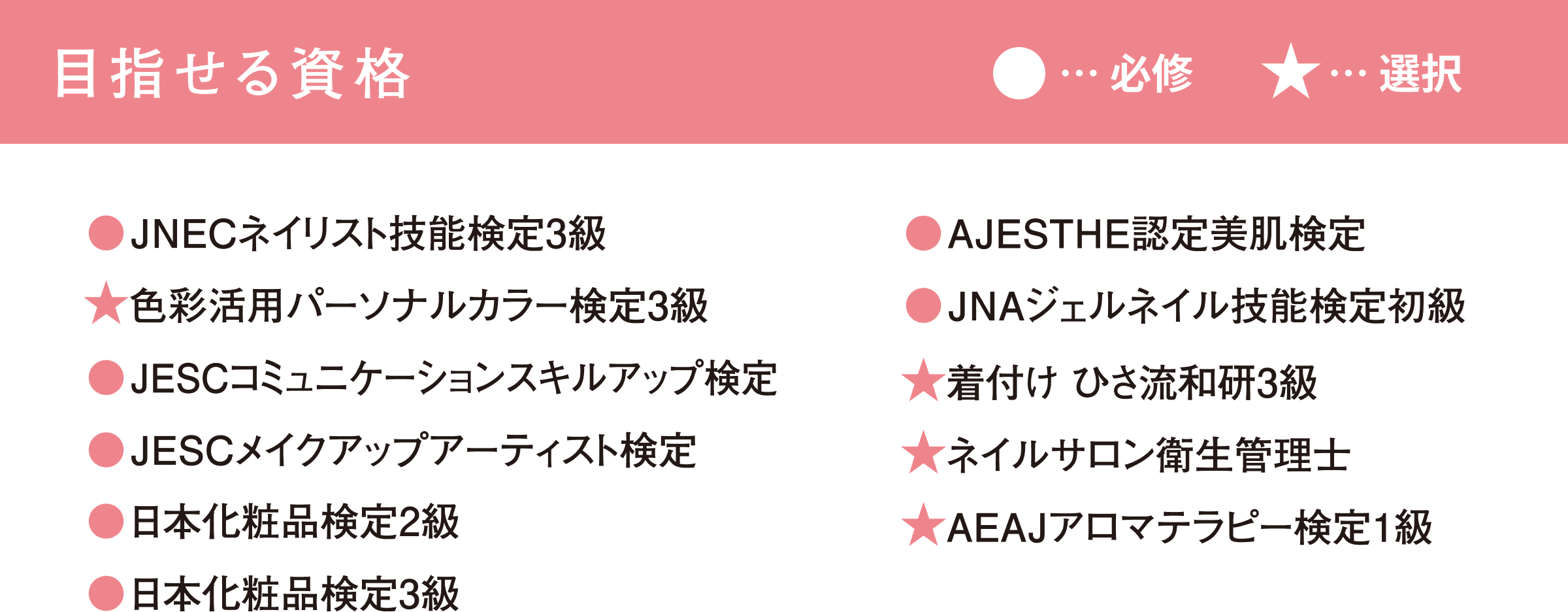 目指せる資格