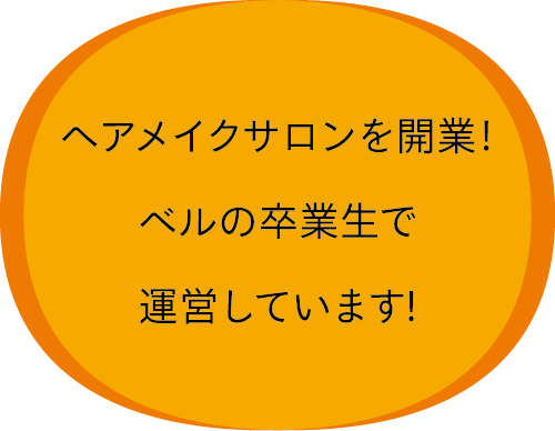 ヘアメイクサロンを開業！