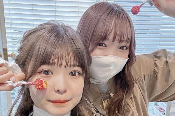 インフルエンサー折田涼夏さんとも仲良し
