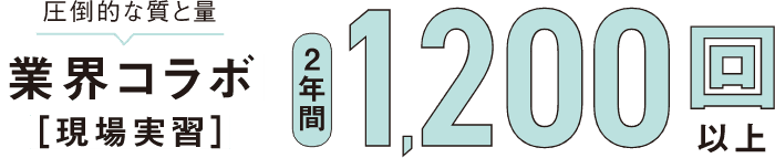圧倒的な業界コラボ数%
