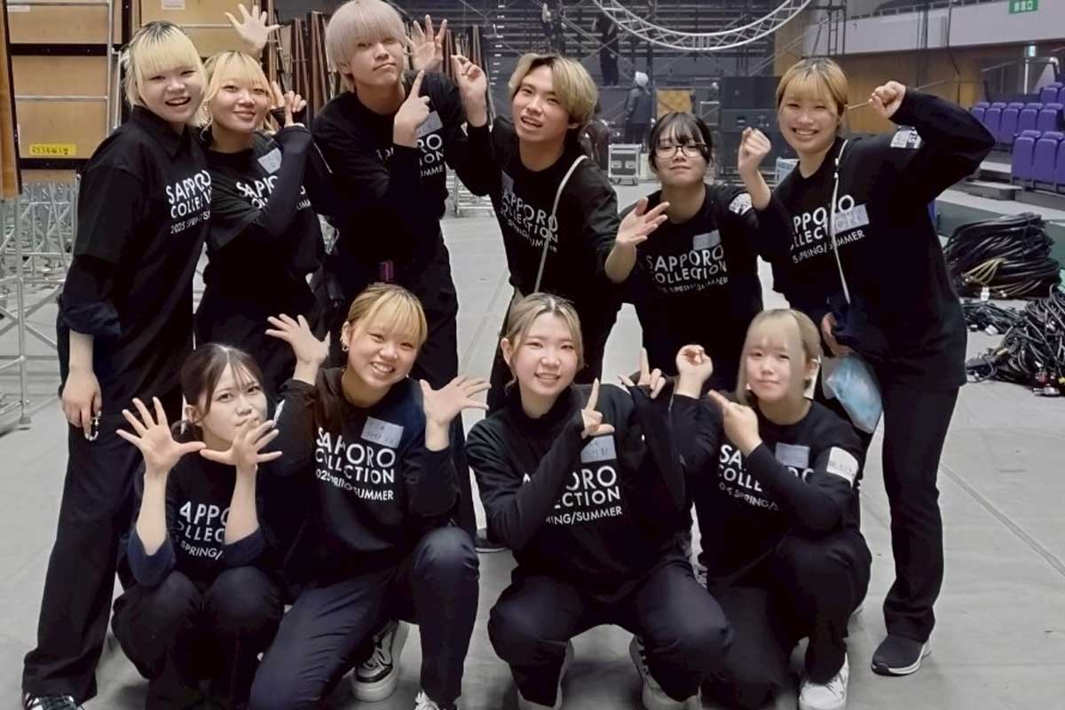 ヘアメイクアシスタントを担当したみなさん